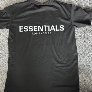 Sln Los Angeles Black Short Sleeve Logo Tee